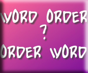 Word order in Serbian Sentences in the Simple Past